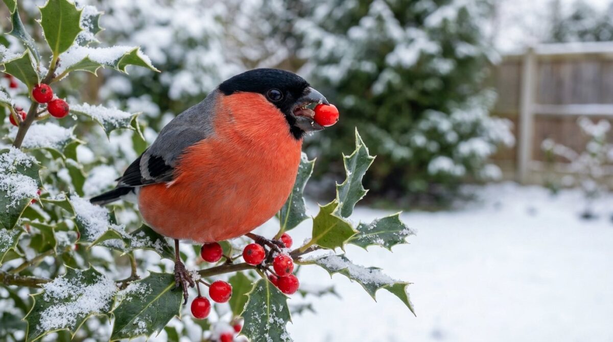 entdecken Sie, wie dieser immergrüne Strauch Ihren Garten das ganze Jahr über verschönert und Kardinalvögel anzieht