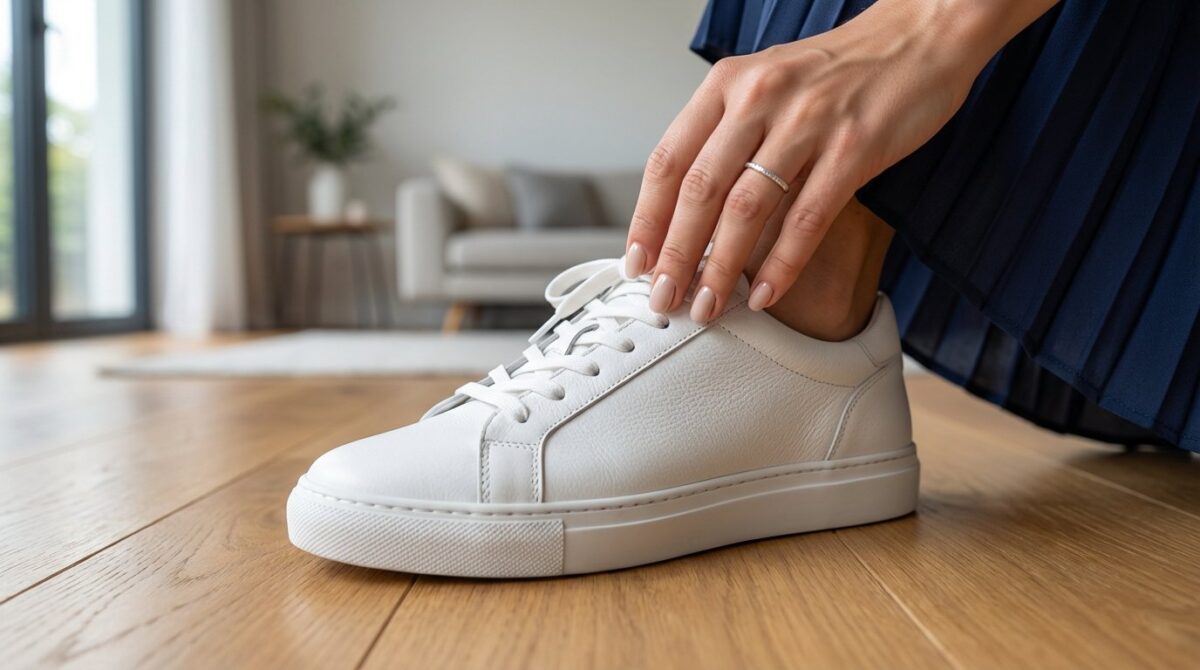 entdecken Sie den perfekten Sneaker für über 50 Jahren mit eleganter Unterstützung und podologischer Technologie für maximalen Komfort und Stil