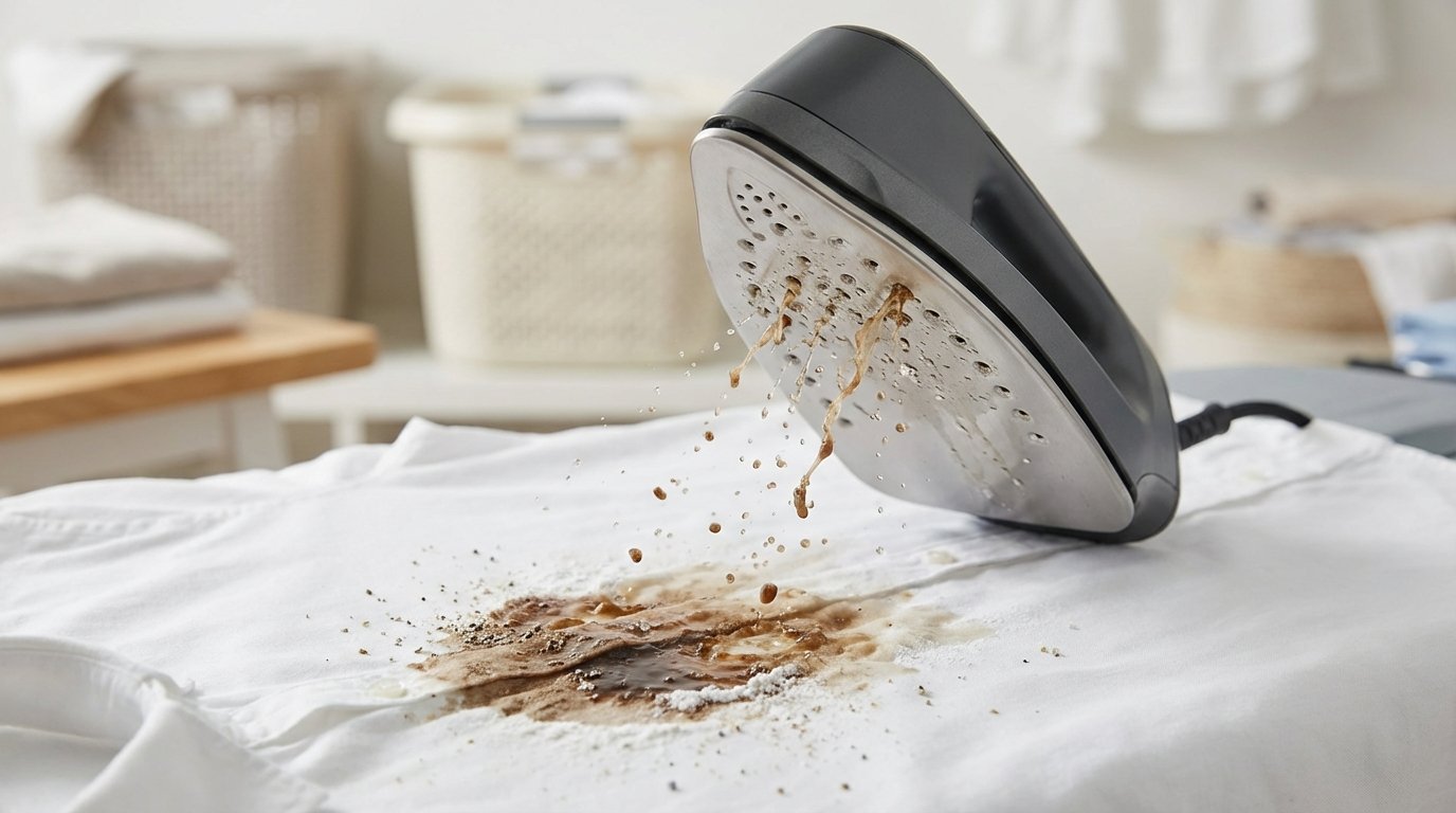 entdecken Sie, wie Sie Flecken und Spucken beim Bügeln vermeiden und Ihr Bügeleisen vor Schäden bewahren mit einfachen Tipps